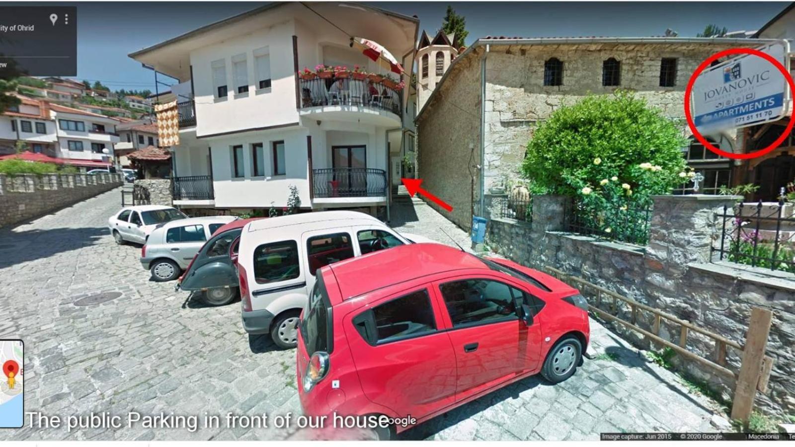 Jovanovic Guest House Ohrid Exterior foto